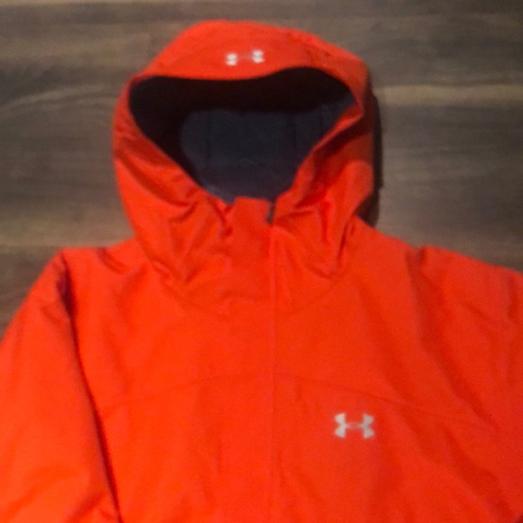 Waterproof & Windproof Orange Under Armour Jacket - Picture 2 of 7